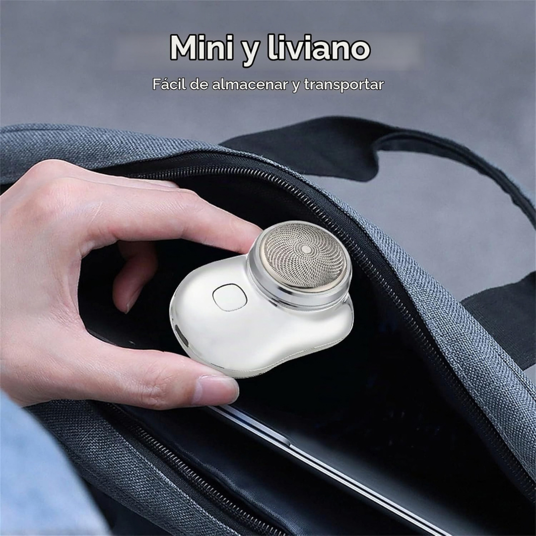 Mini Afeitadora Rotativa Inalámbrica