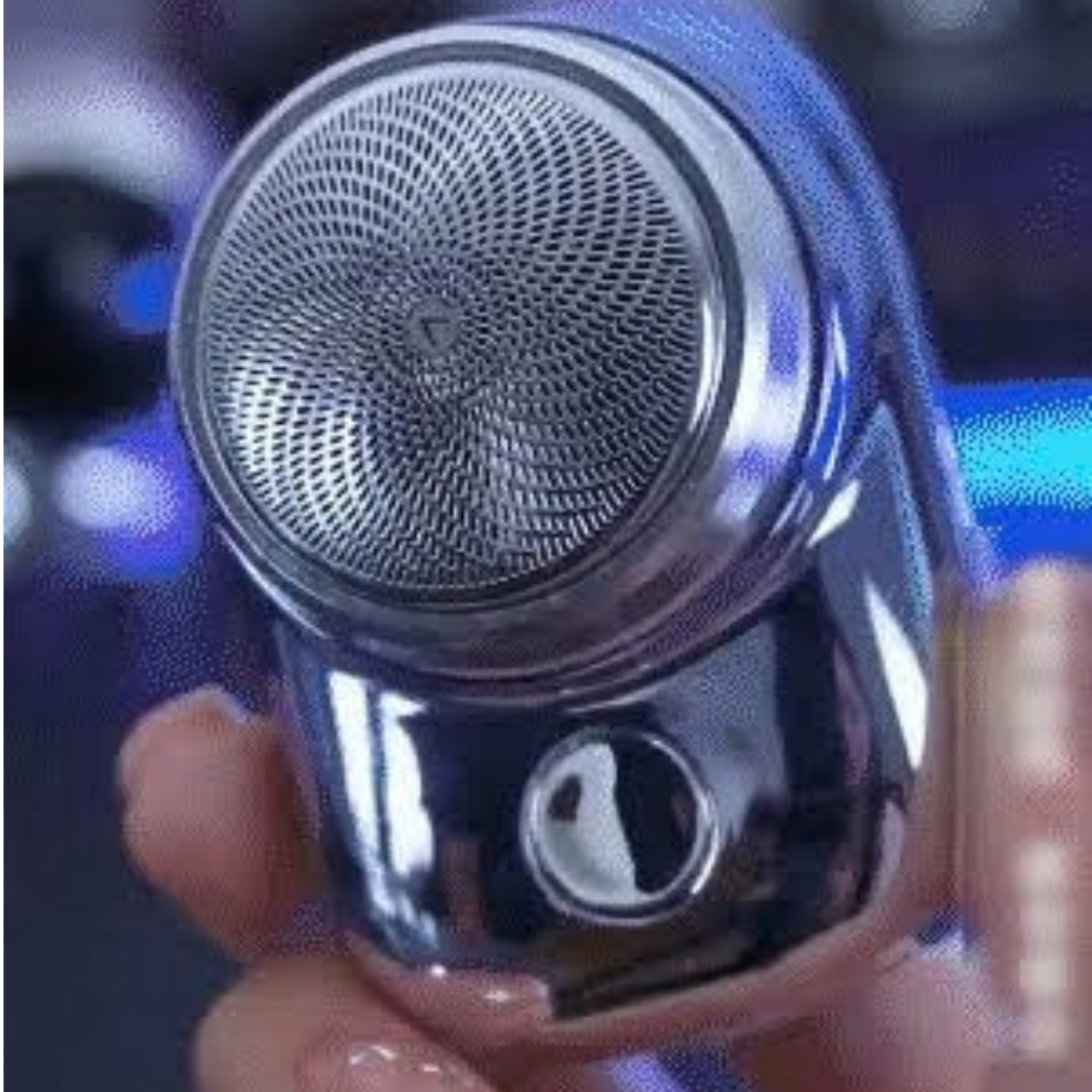 Mini Afeitadora Rotativa Inalámbrica